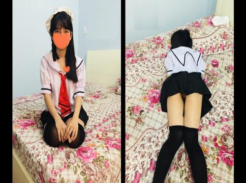 Siri beruang pelajar baru - Cosplay gadis sekolah - Viet69