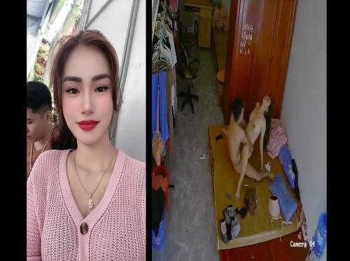 Hackeando la cámara de la hermana del dueño de una tienda de ropa en Vinh - Viet69